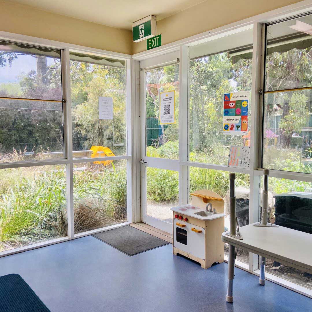 Spacious room with garden outlook at Reynard Street Neighbourhood House Coburg